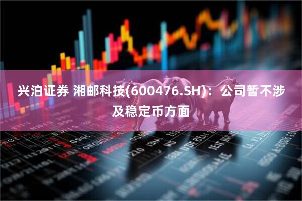 兴泊证券 湘邮科技(600476.SH)：公司暂不涉及稳定币方面