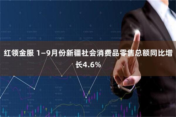 红领金服 1—9月份新疆社会消费品零售总额同比增长4.6%